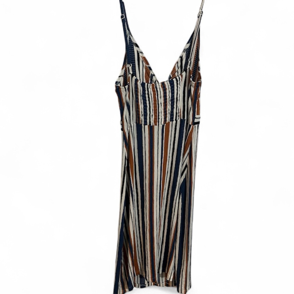 Love Tree Multicolor Striped Midi Dress - Picture 3 of 6